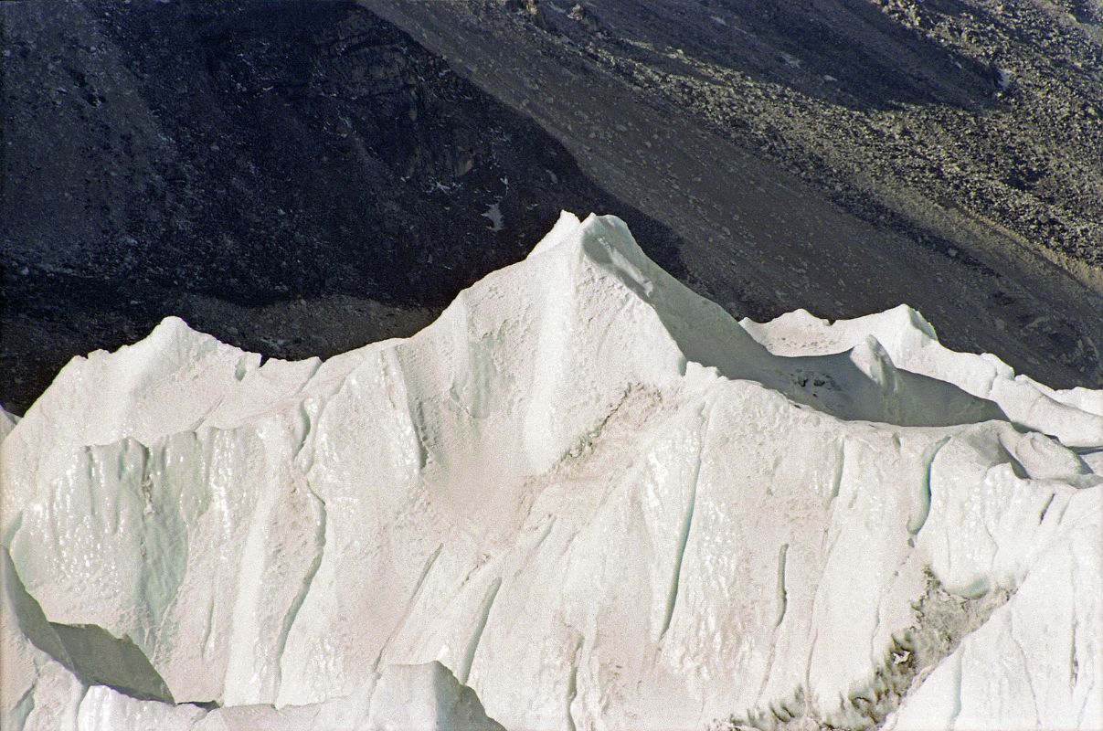 08 Ice Penitentes Close Up On Khumbu Glacier To Everest Base Camp